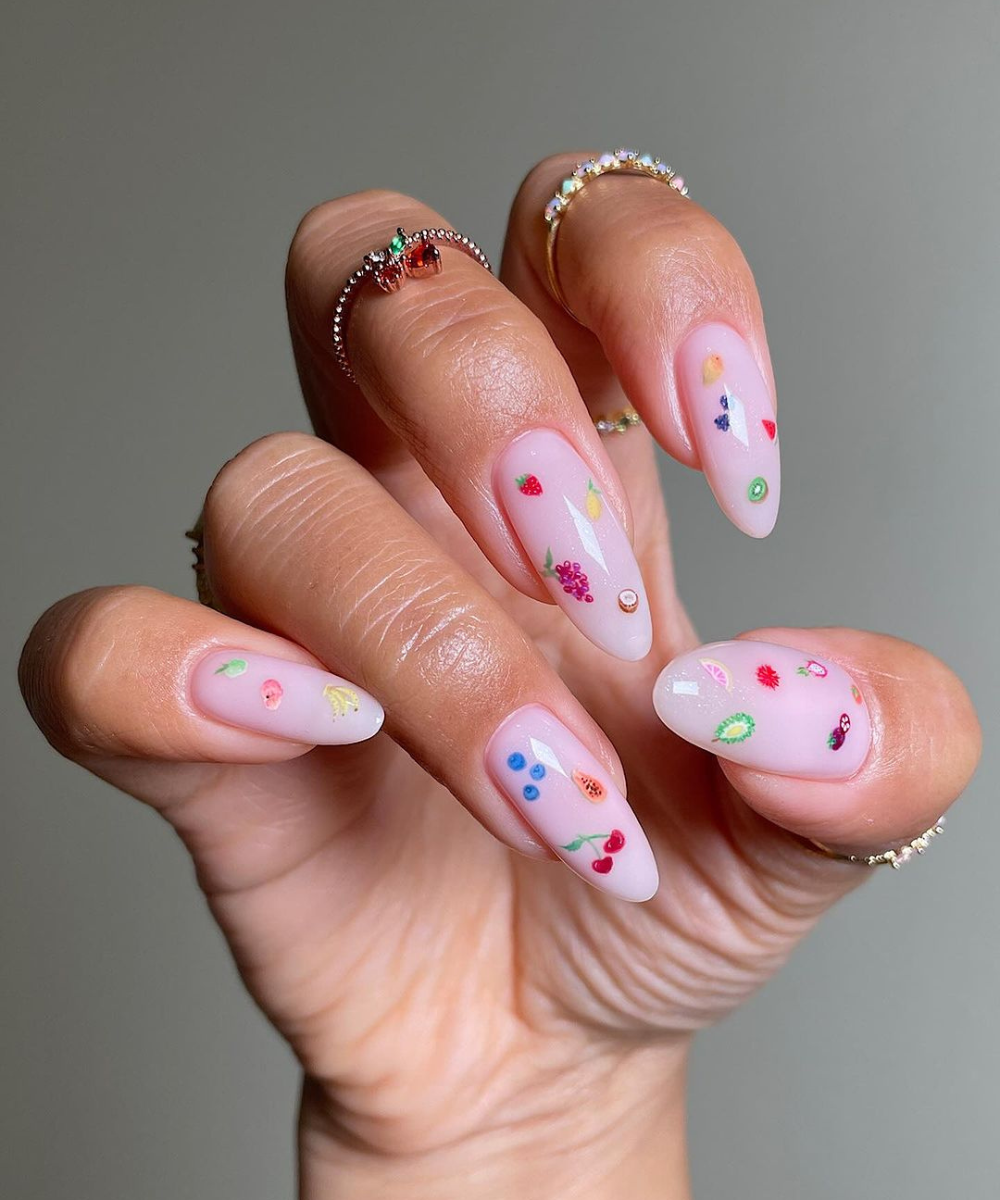 unhas decoradas francesinha vs degradê qual escolher