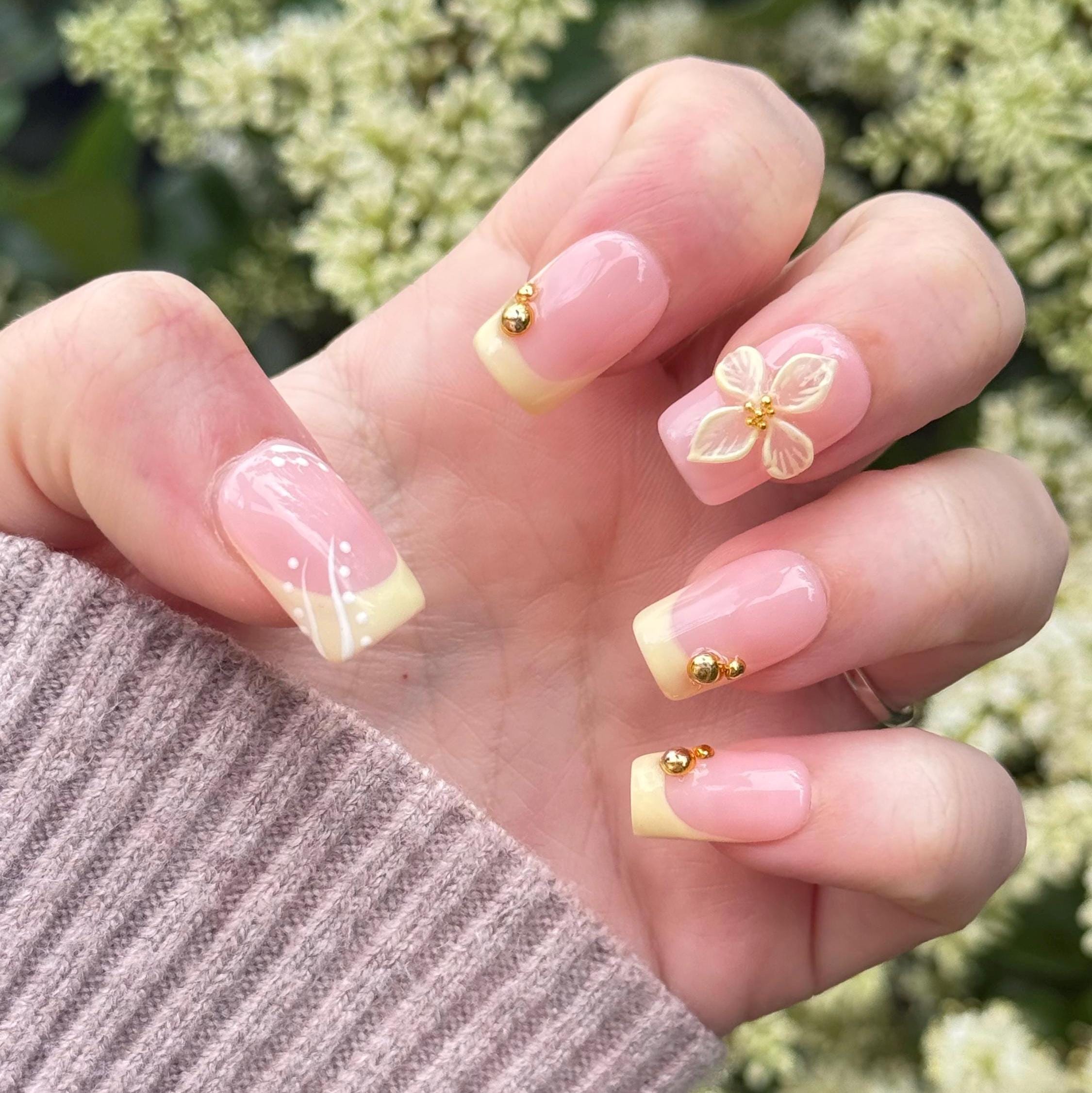 ideias de unhas francesinha para inspiração