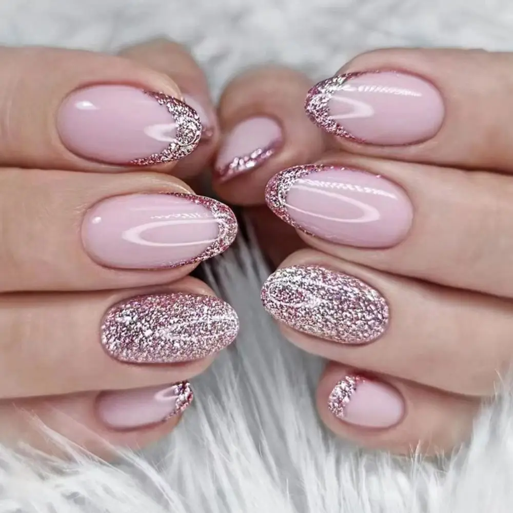 unhas de gel rosa vs unhas de acrílico rosa qual a melhor