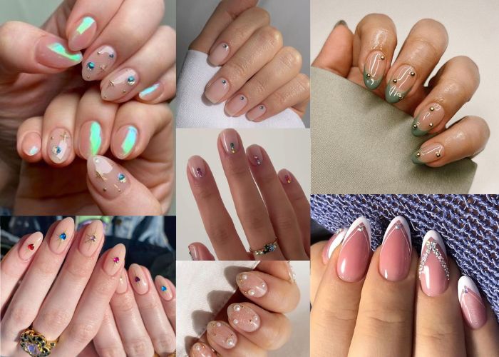 unhas decoradas natural