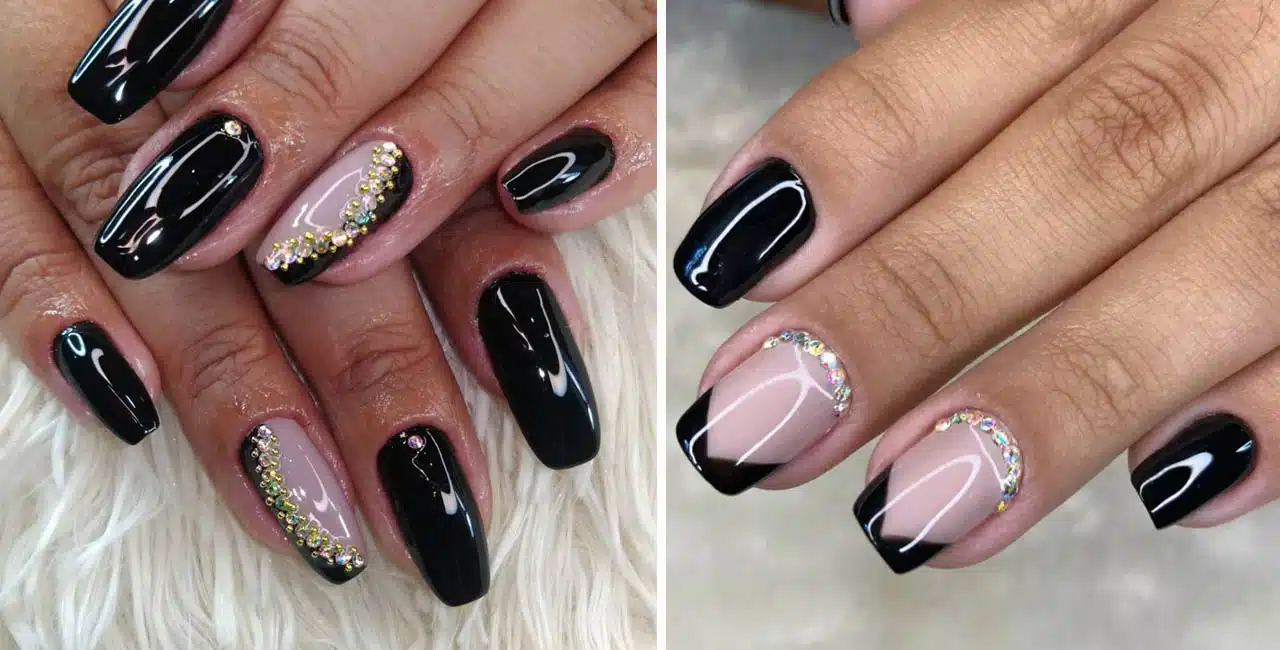 glitter unhas pretas descasca como evitar