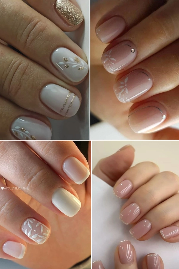 unhas delicadas e elegantes