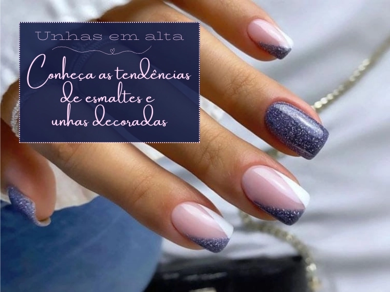 inspiração unhas decoradas minimalistas 2025
