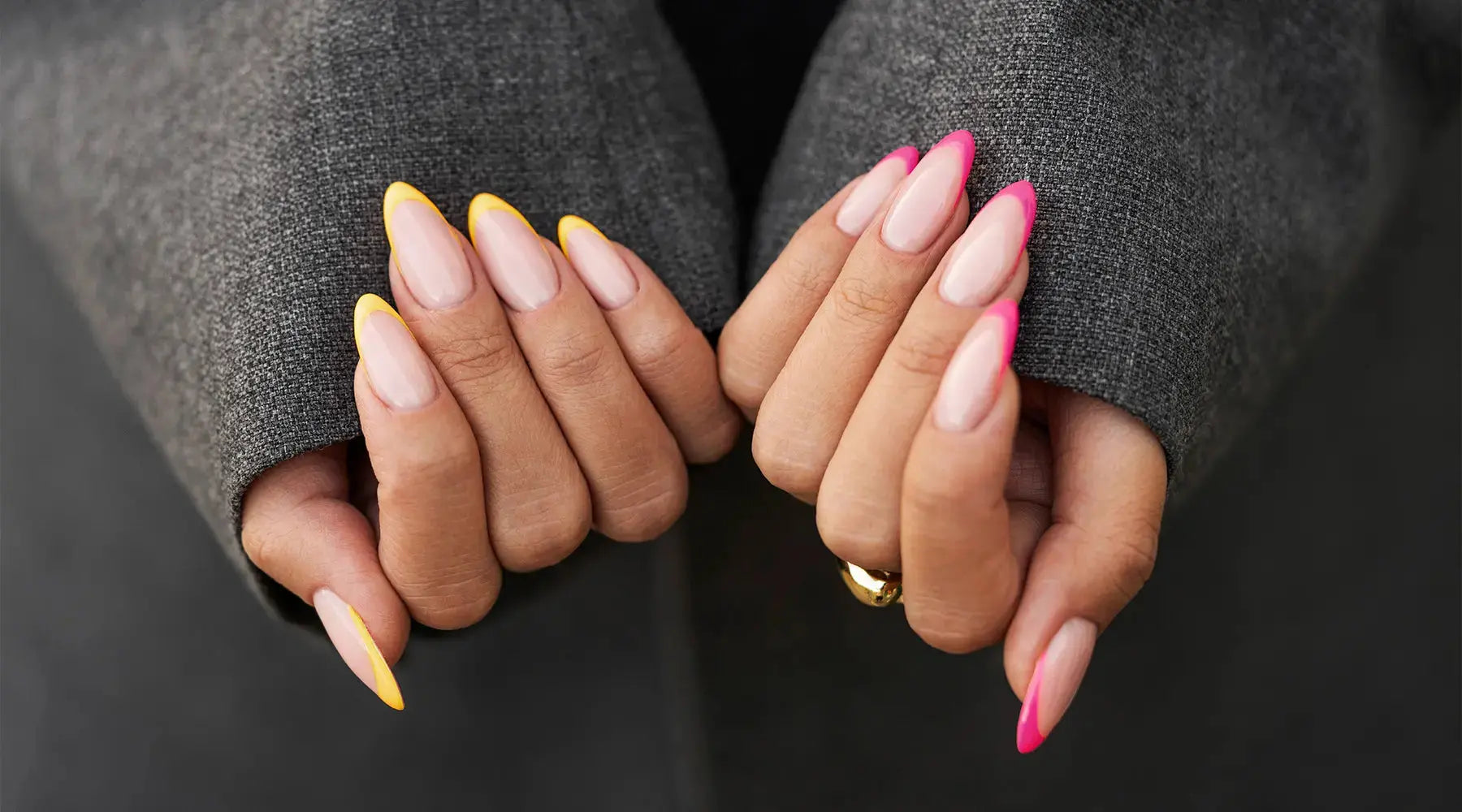 unhas decoradas oval vs quadrada qual escolher