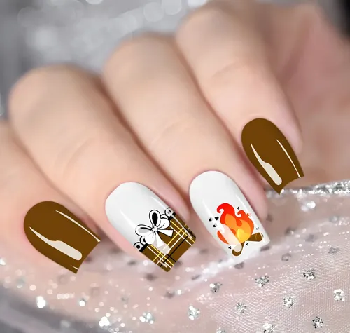 unhas juninas fáceis