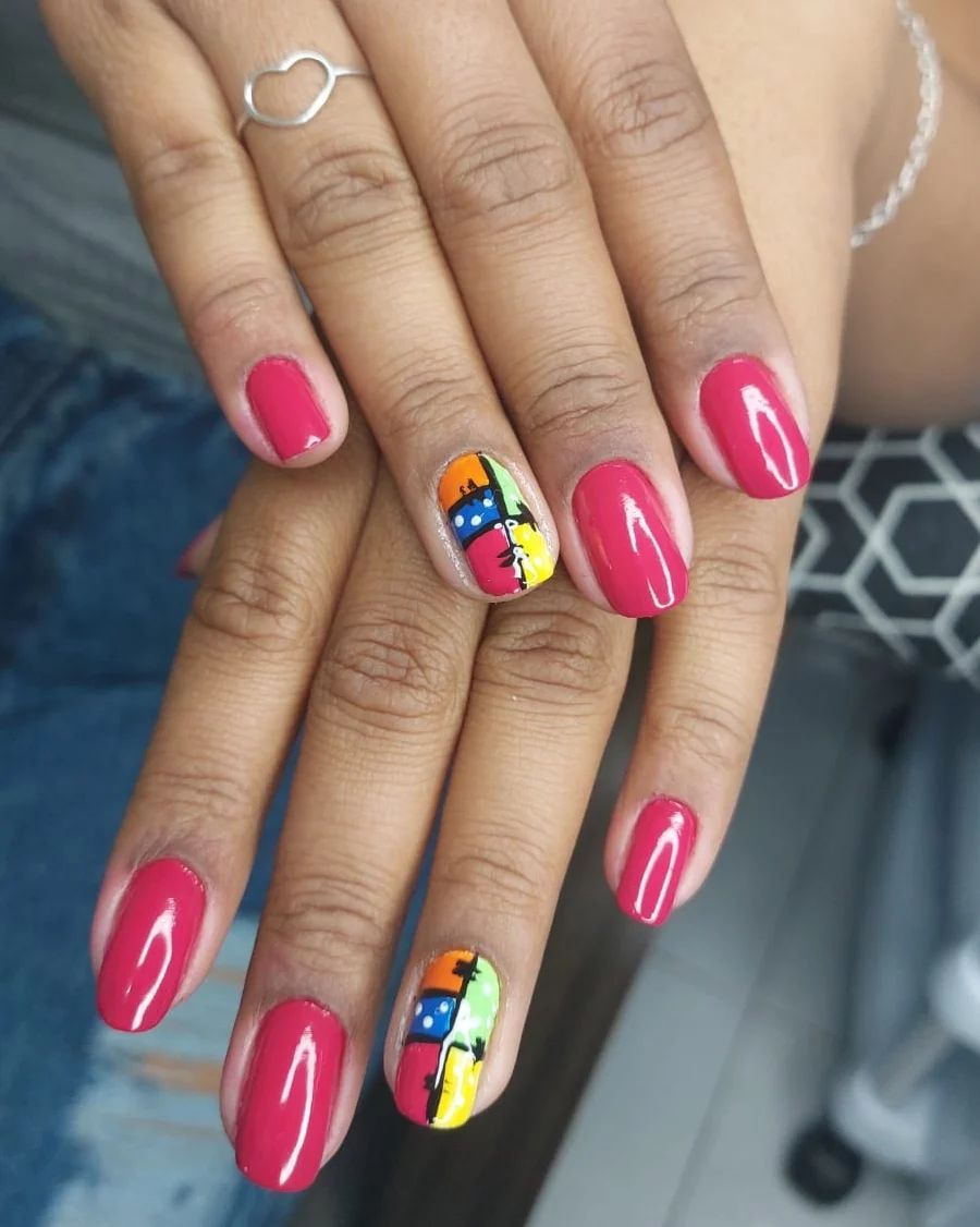 tendências unhas 2023 festa junina