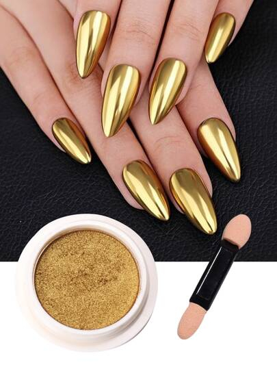 unhas efeito perolado