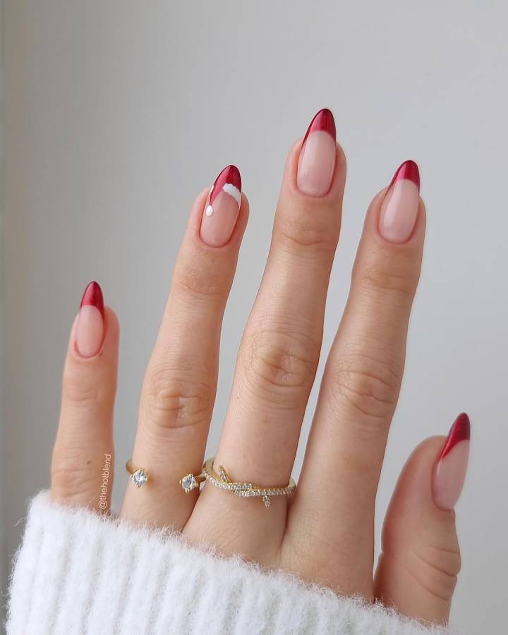 Unhas de Natal Curtas: 5 Ideias Minimalistas e Chiques