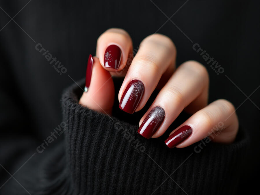 esmalte vinho fosco