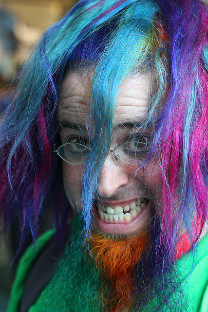 preço para pintar cabelo azul profissional