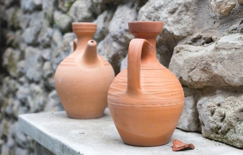 Vaso de Barro para Jardim
