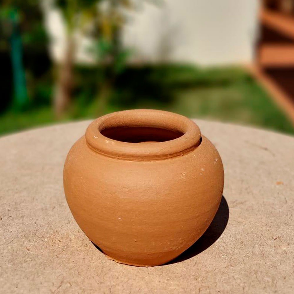 Vaso de Barro para Hortaliças