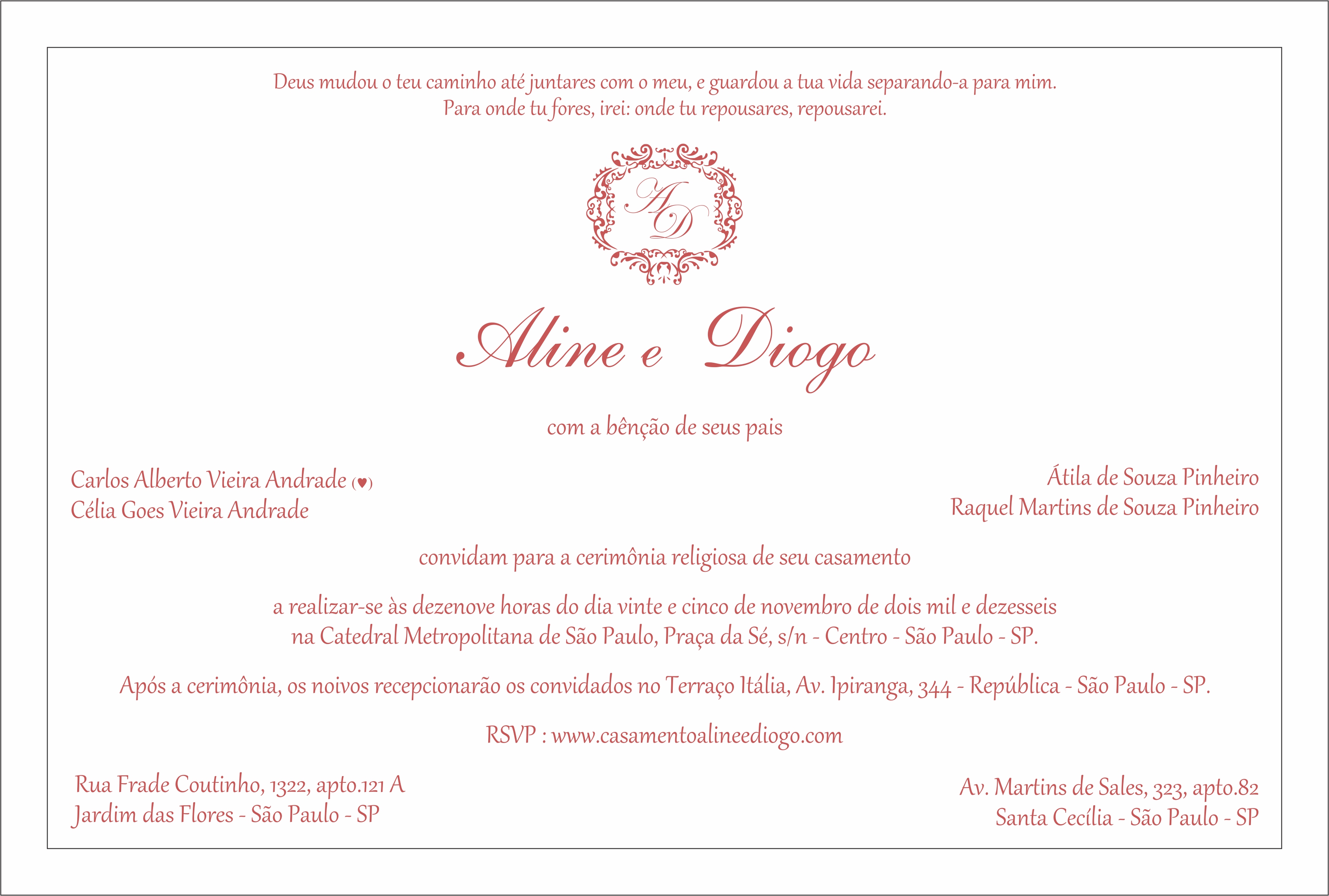custo de convites com versículos bíblicos personalizados