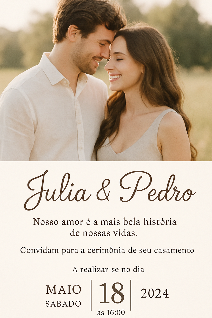 versículos bíblicos curtos para convite de casamento
