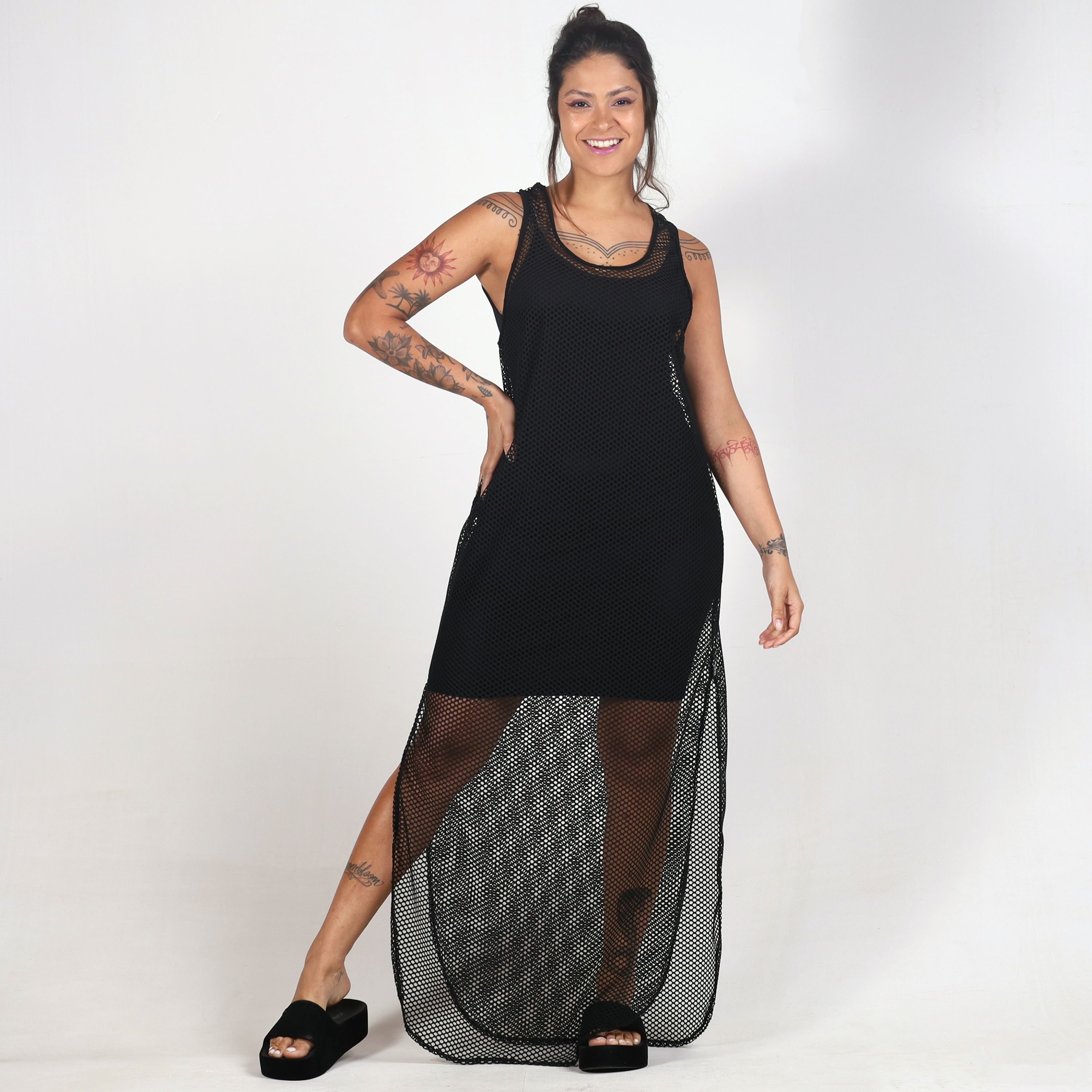 Guia de lingerie para vestidos transparentes