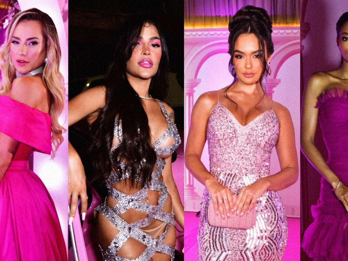 vestido de festa pink