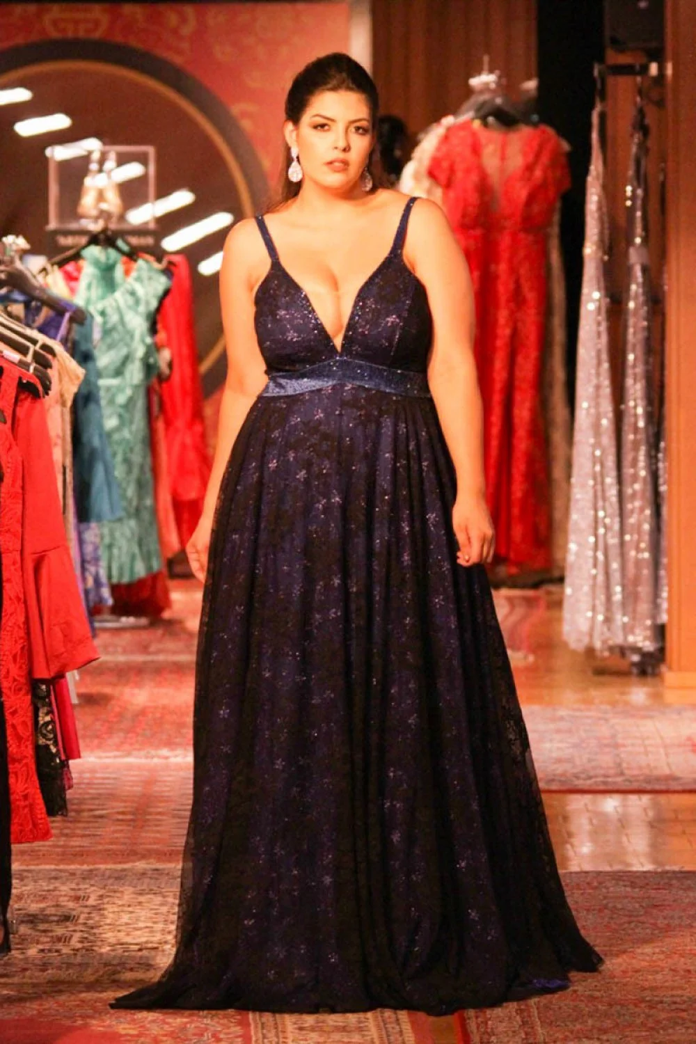 vestido de formatura império 2026
