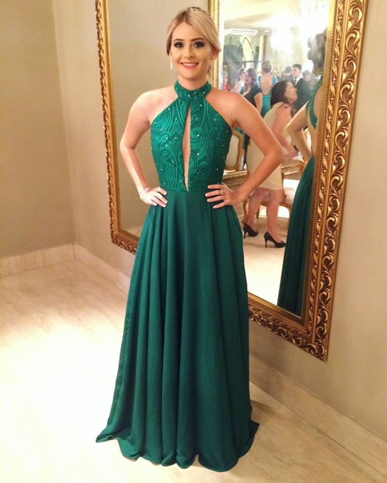 vestido de formatura luxo zibeline