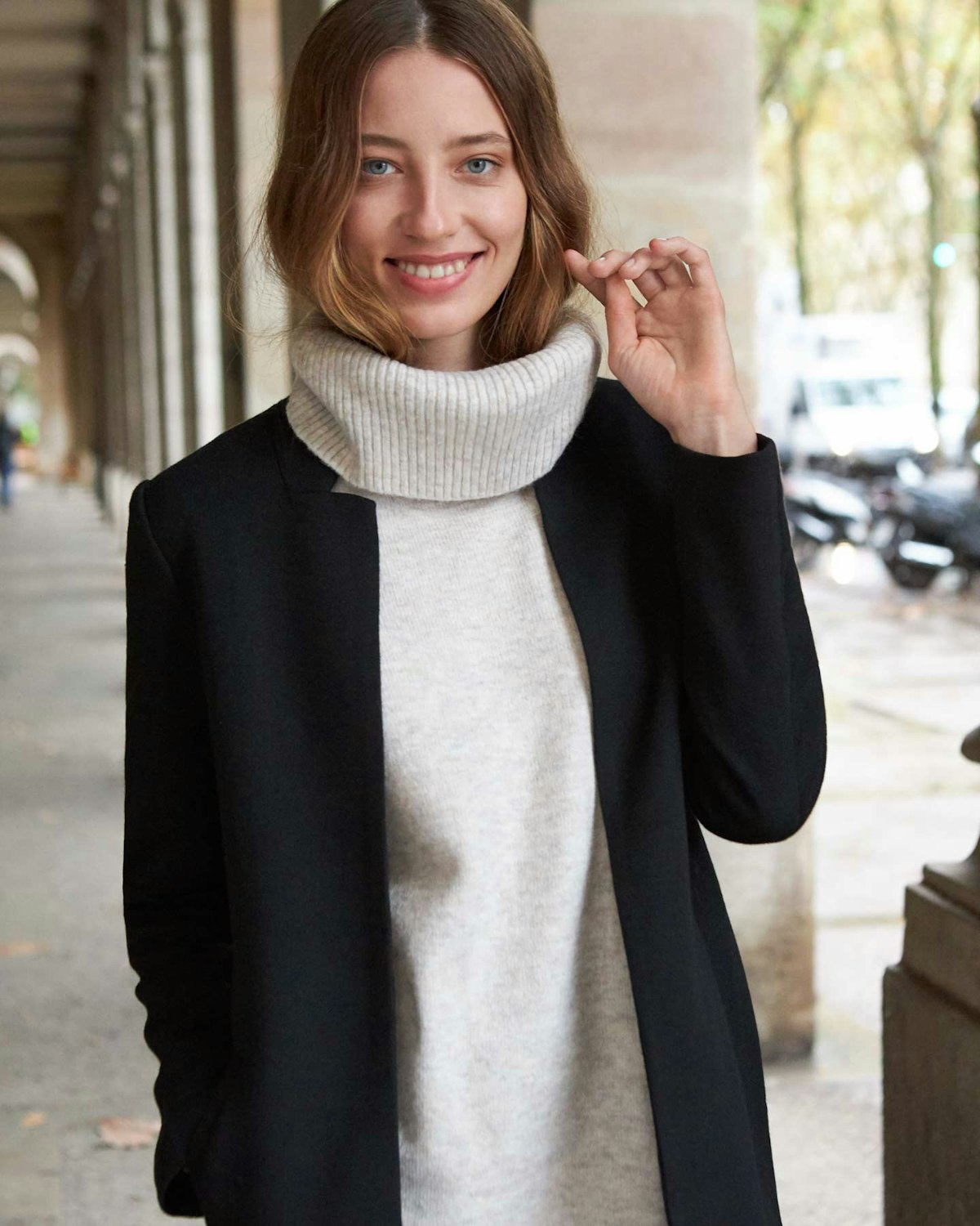 como não errar ao usar vestido de lã no frio