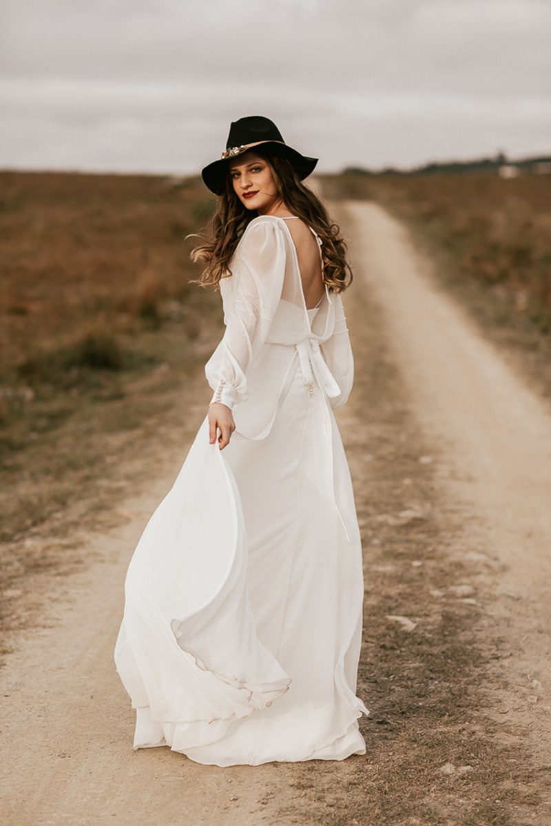 vestido de noiva boho plus size