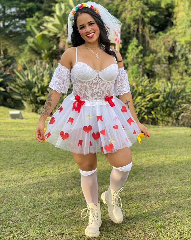 vestido de noiva caipira