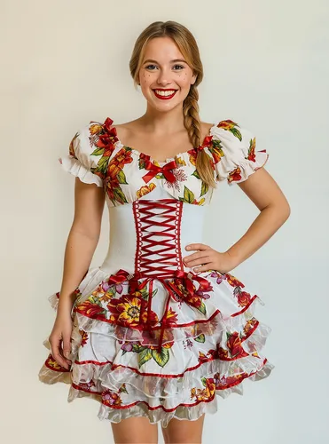 A história do vestido de noiva na festa junina
