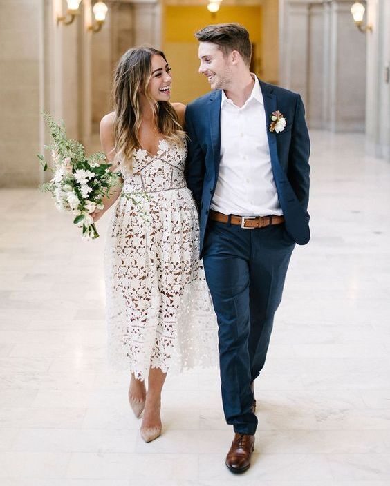 Macacão para casamento civil