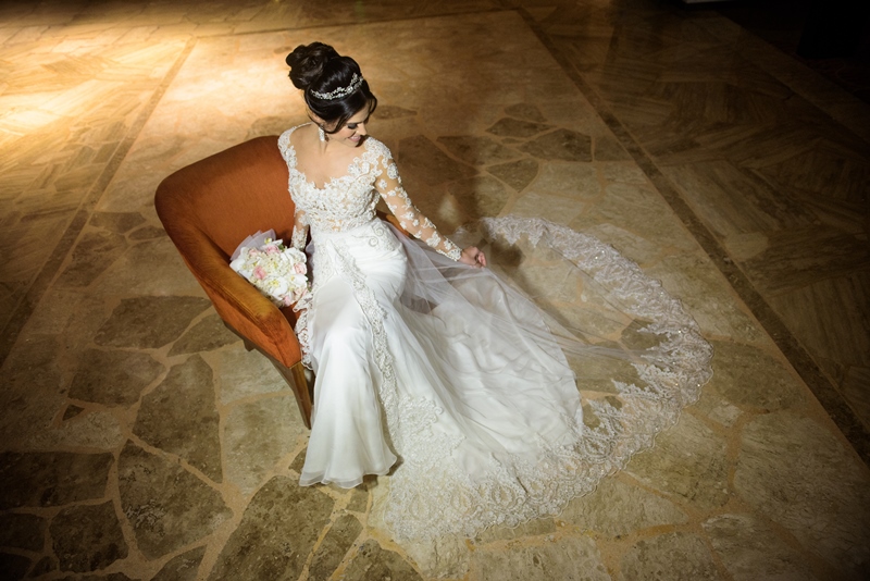 inspiração vestido de noiva igreja clássico