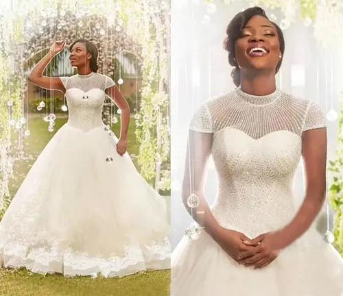 vestido de noiva princesa com pedrarias