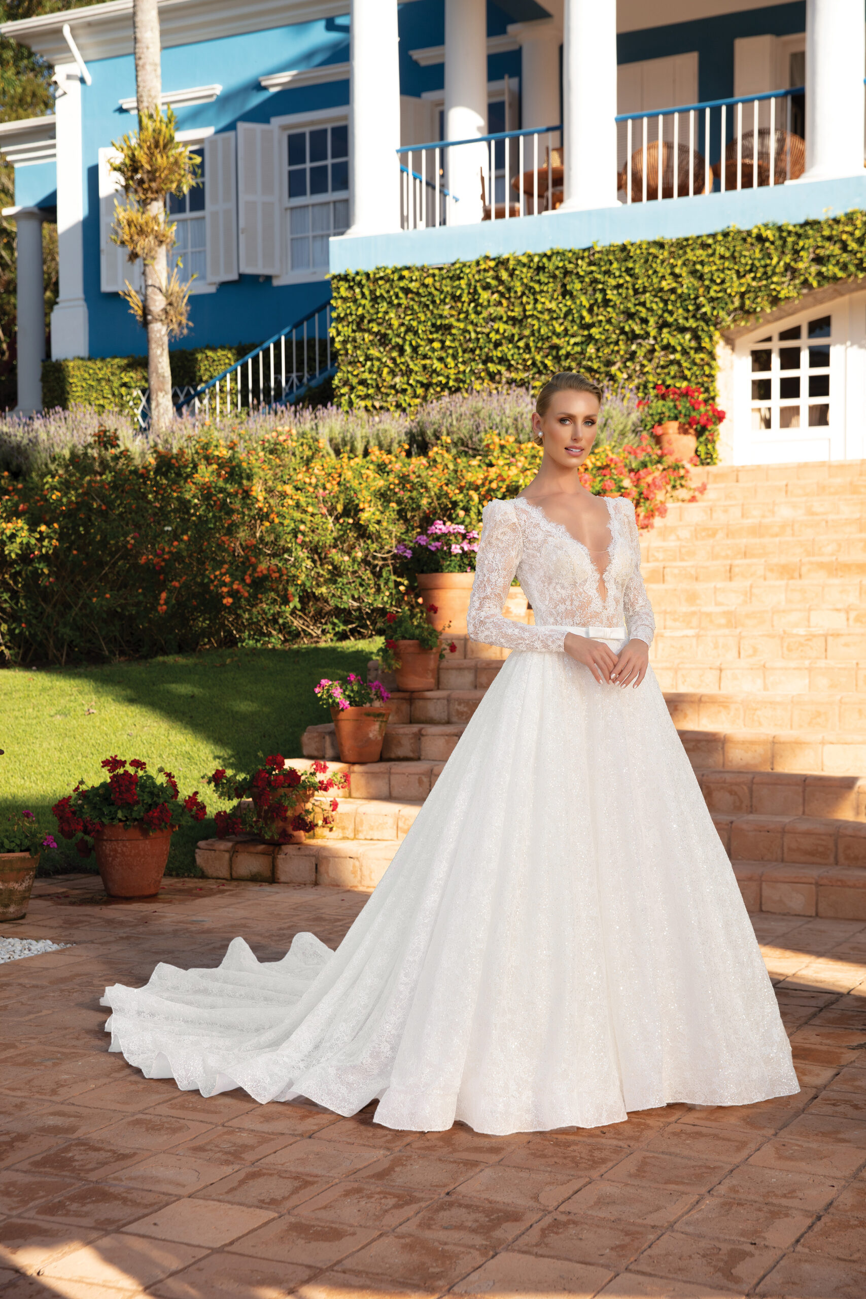 vestido de noiva princesa com cristais