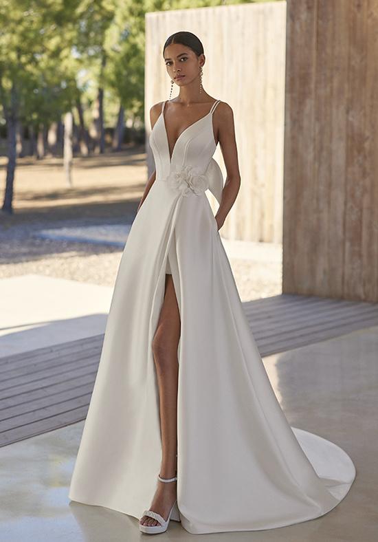 ideias de vestidos de noiva coloridos para casamento