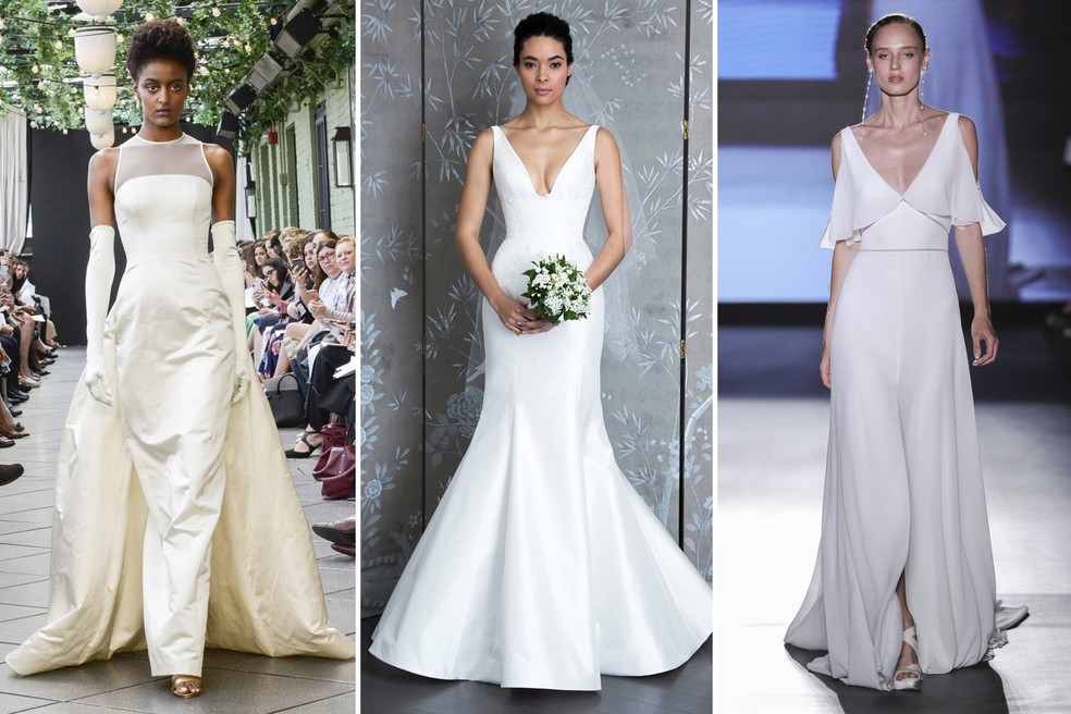 ideias de vestidos de noiva coloridos para casamento