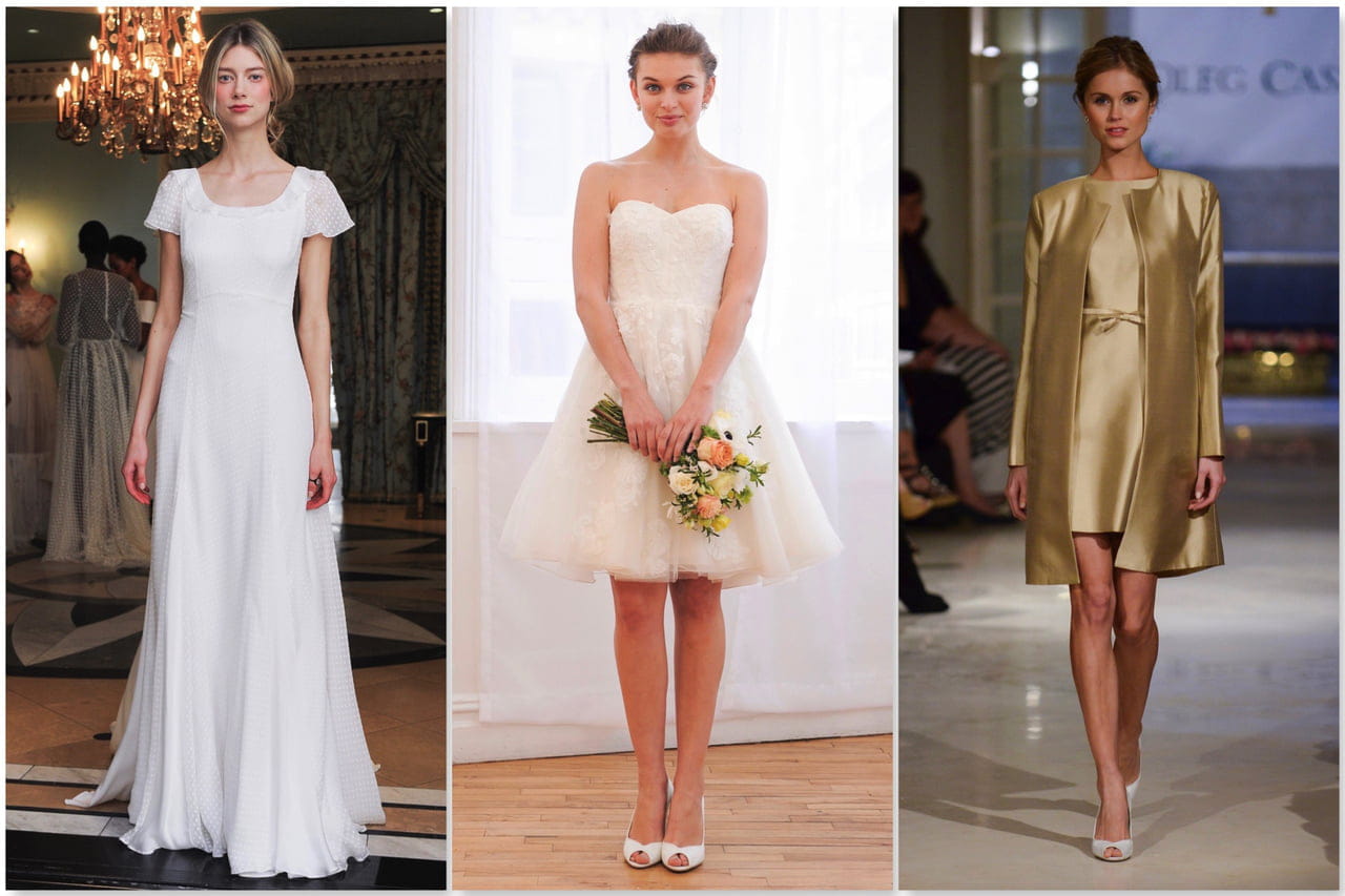 vestido de noiva simples com renda