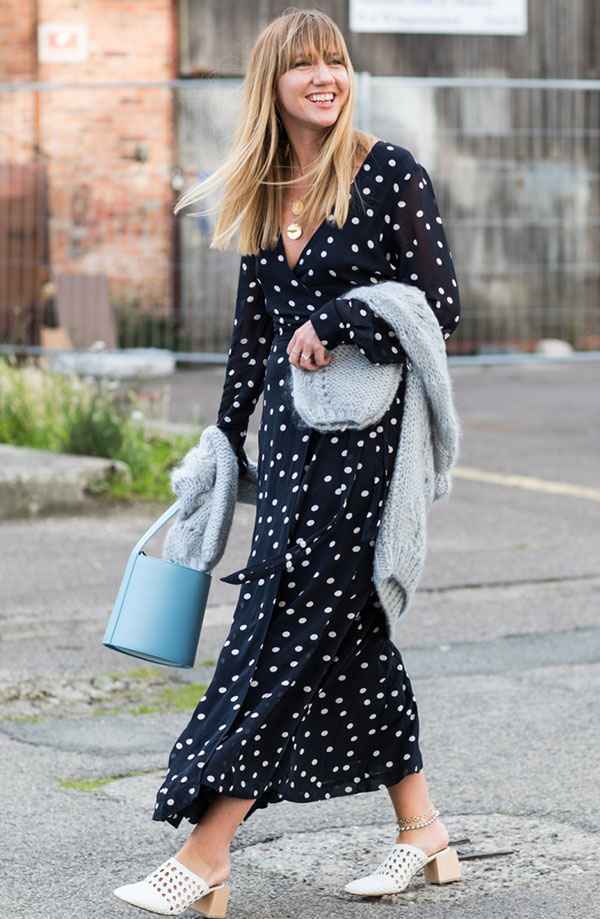 preço vestido de poá longo