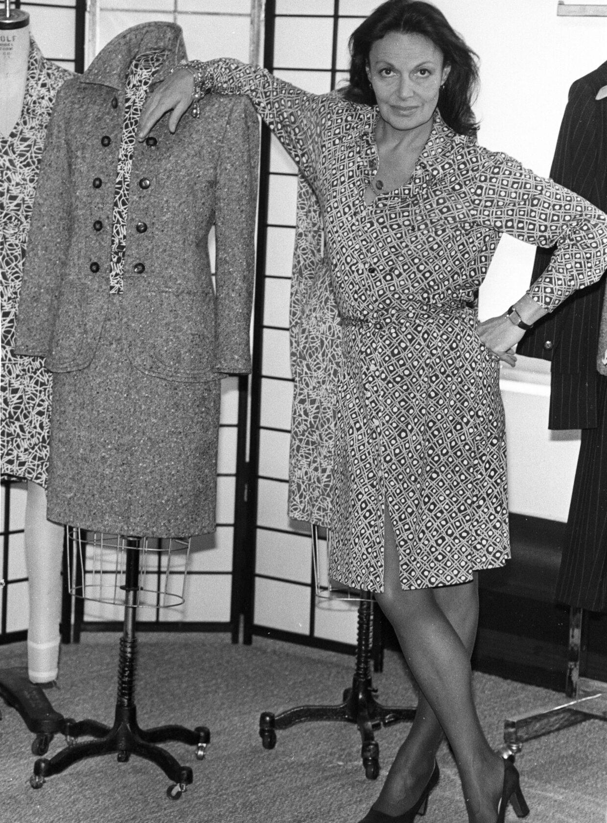 vestido envelope diane von furstenberg