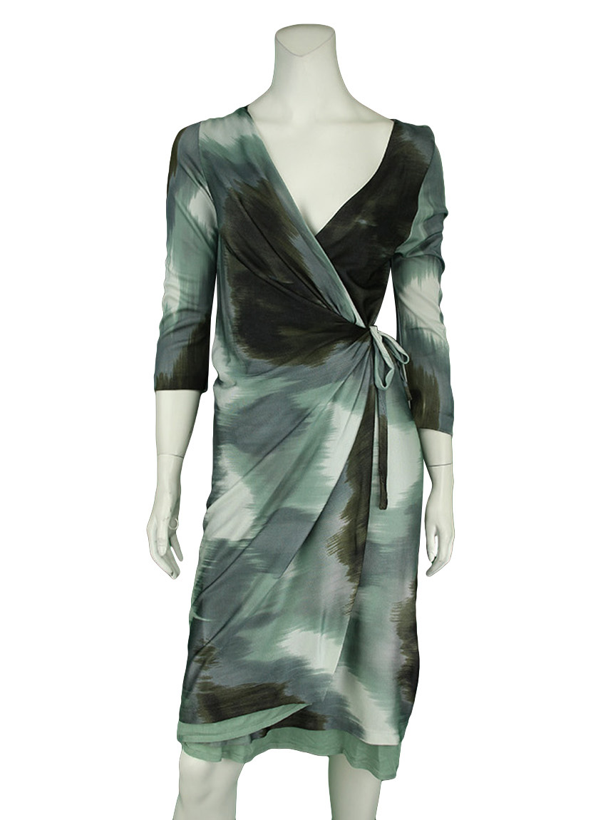 vestido envelope diane von furstenberg