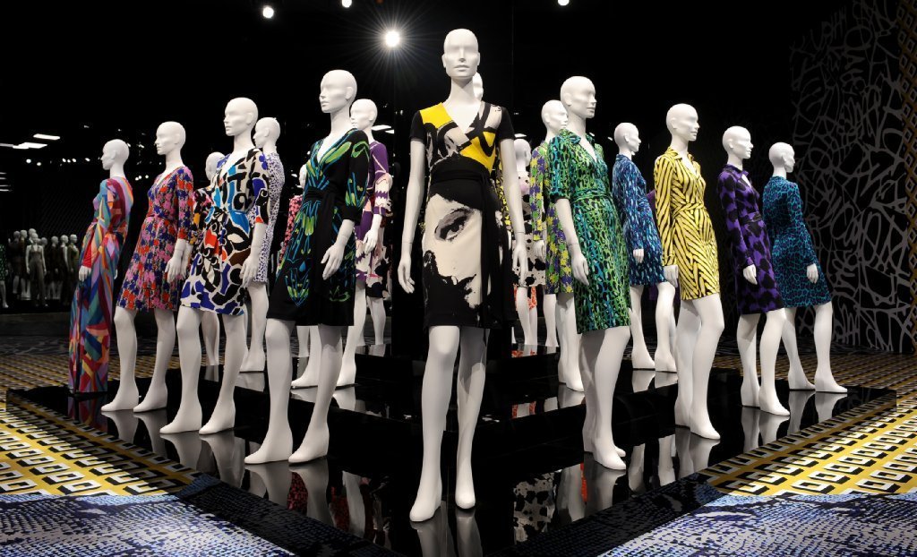 vestido envelope diane von furstenberg