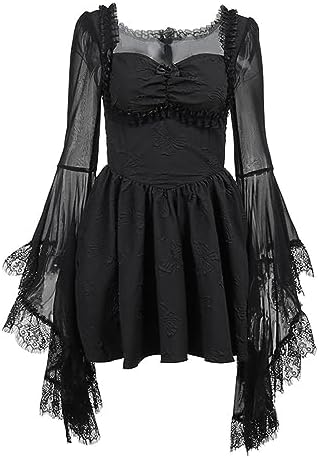 vestido gotico curto vs vestido gotico longo