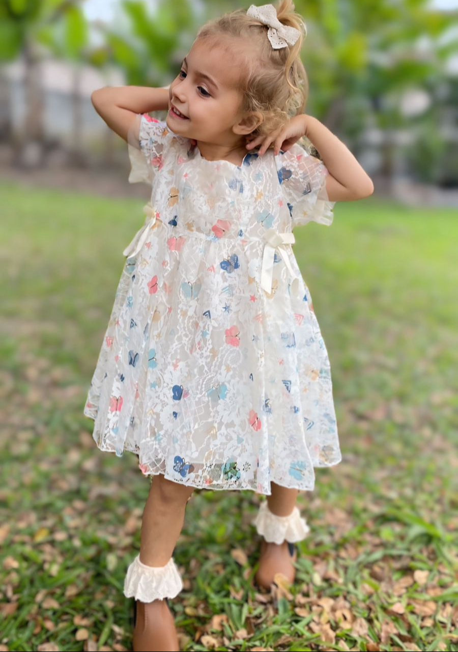 vestido jardim encantado luxo
