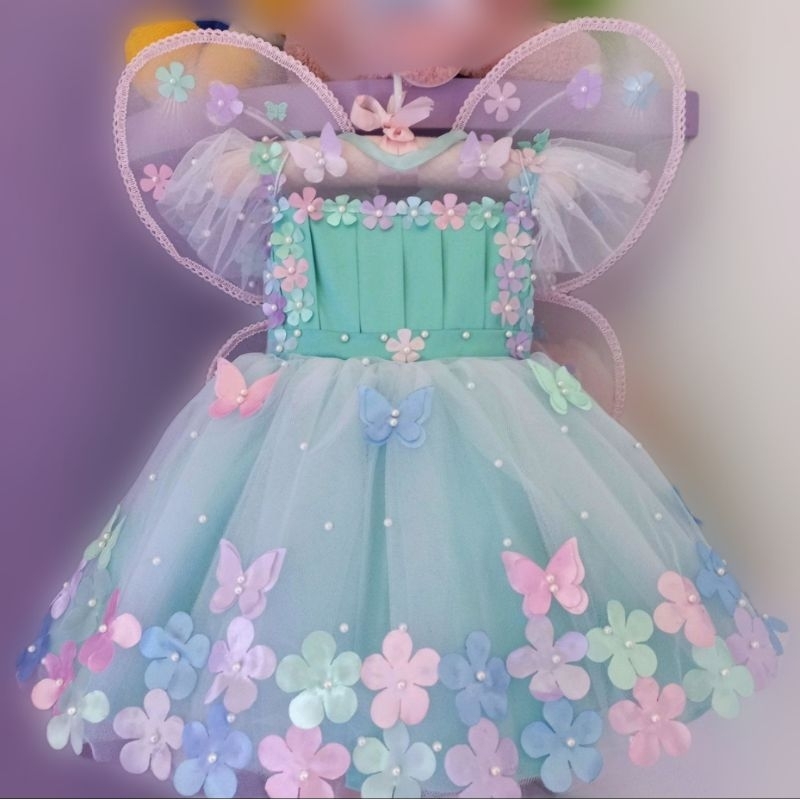 vestido jardim encantado 2 anos