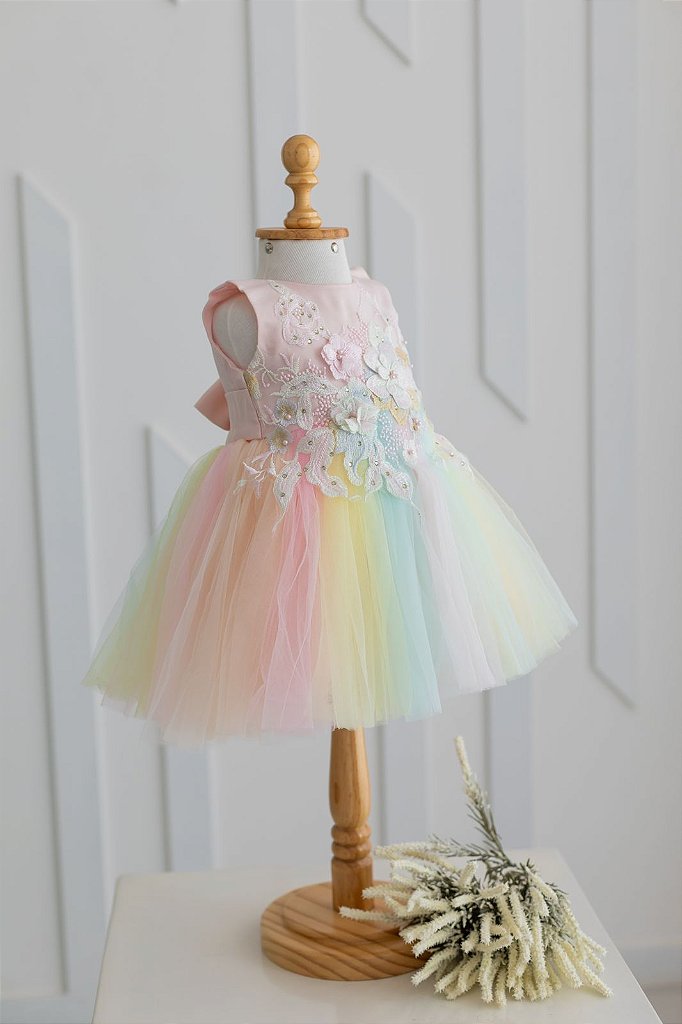 vestido jardim encantado 5 anos