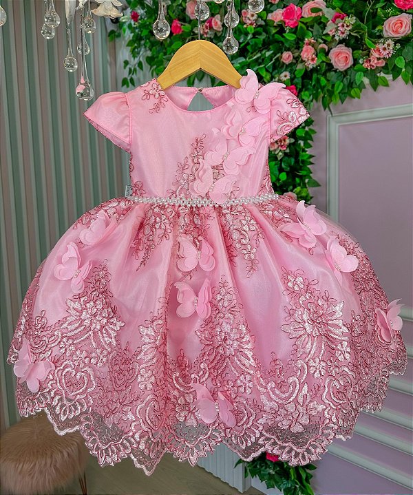 vestido jardim encantado 6 anos