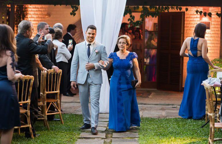 vestido mãe do noivo casamento à tarde