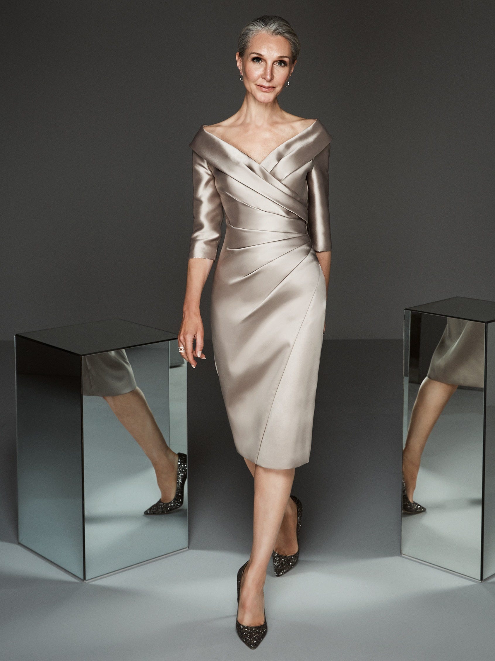 vestido mãe do noivo casamento à tarde