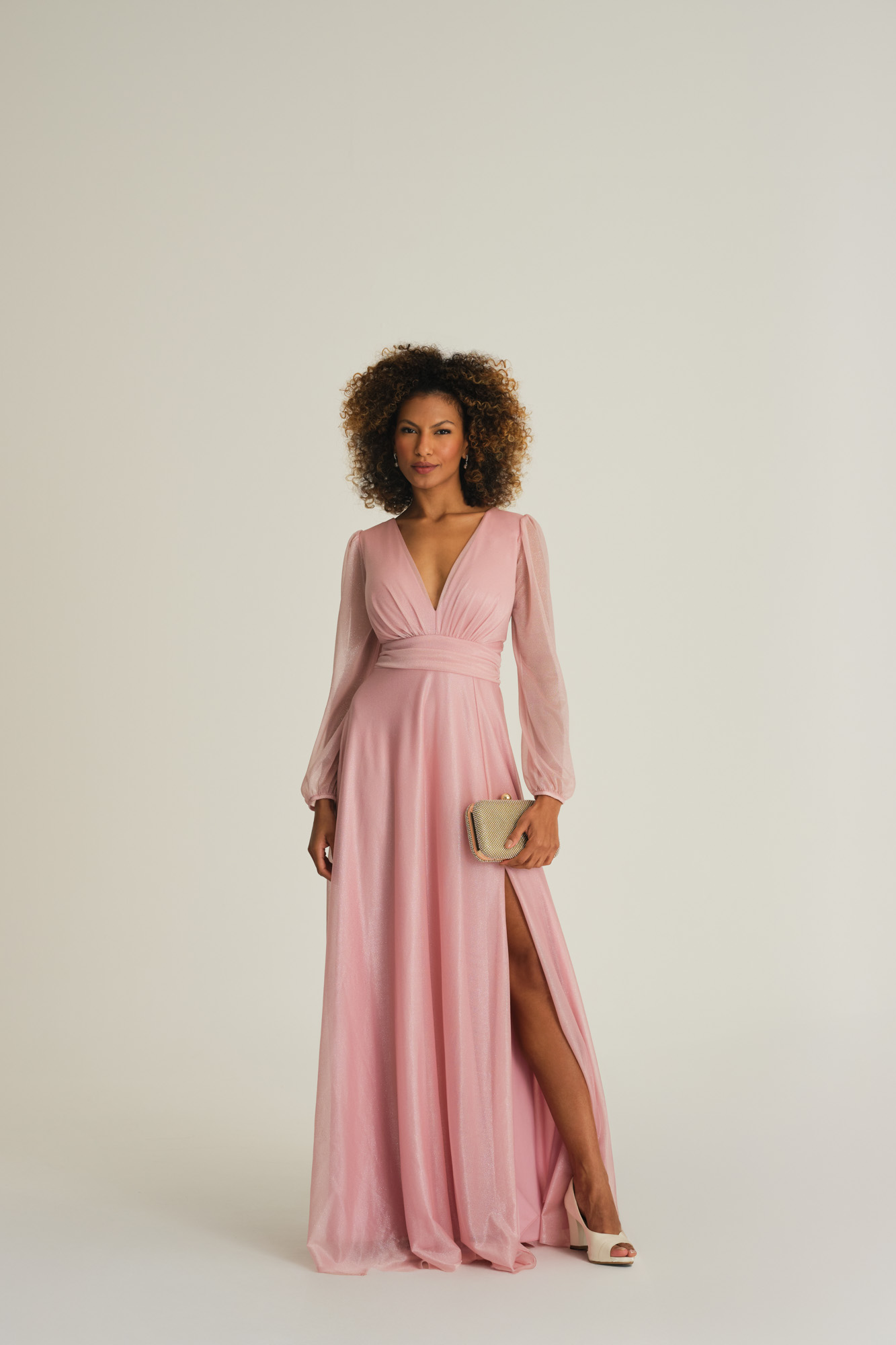 onde comprar vestido manga longa festa barato