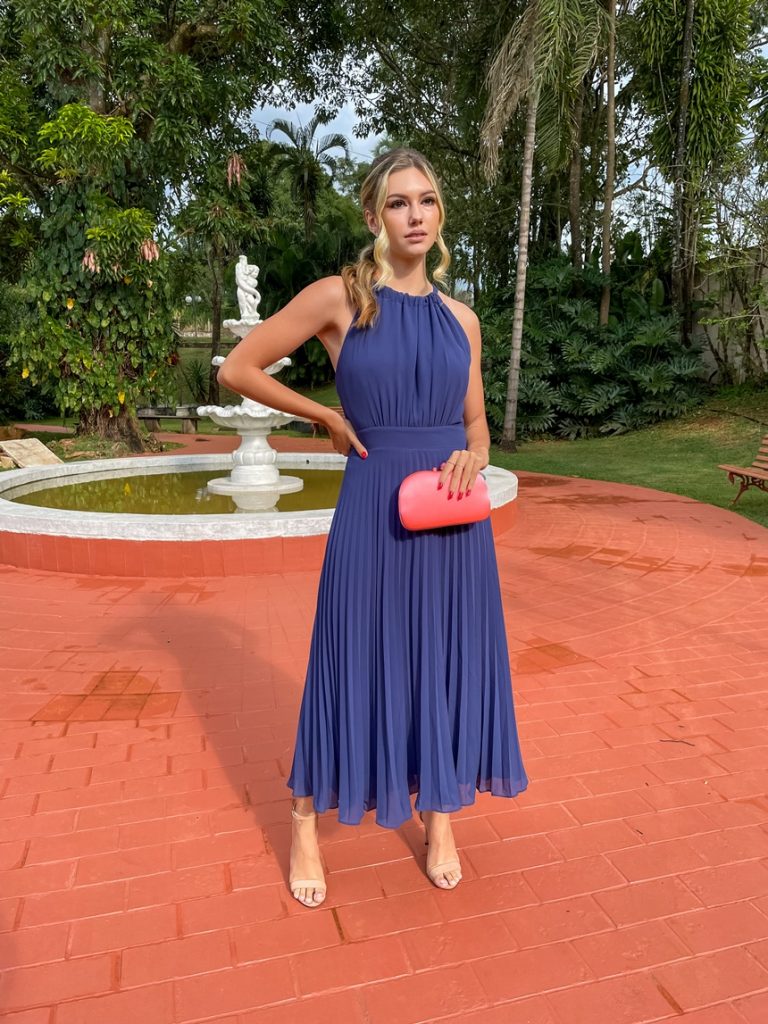 preço vestido midi elegante para casamento