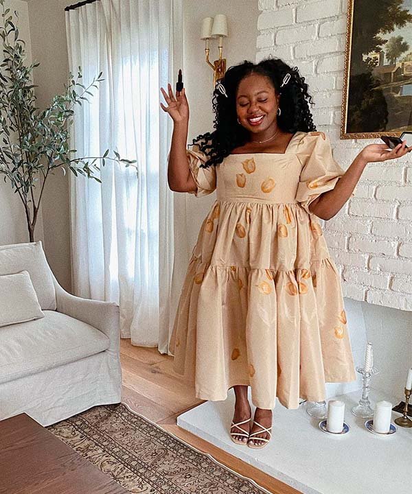 melhores vestidos midi elegantes para casamento