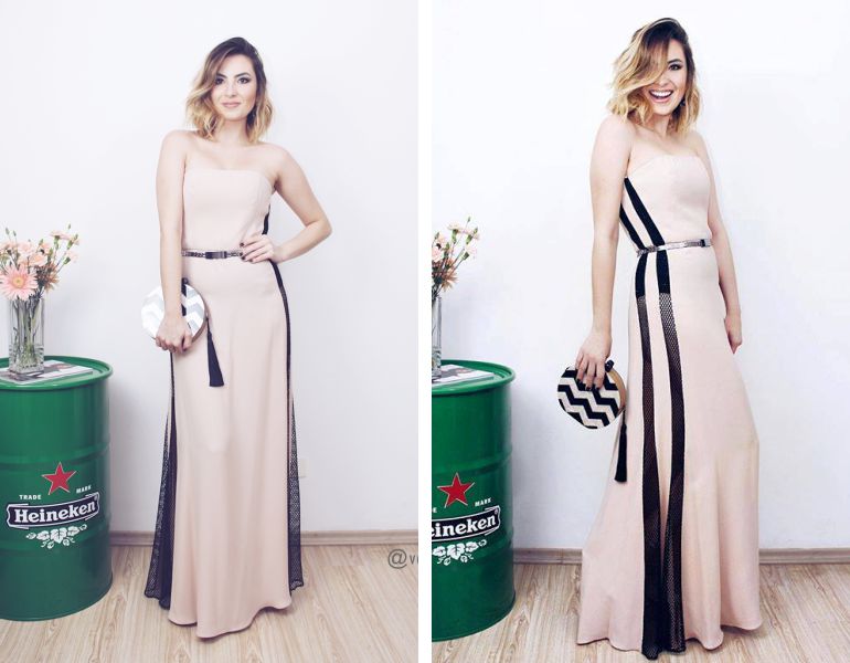 vestido midi para casamento vs vestido longo