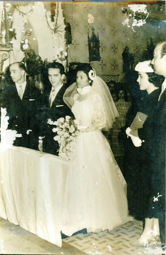 diferenças vestido noiva anos 20 versus anos 50