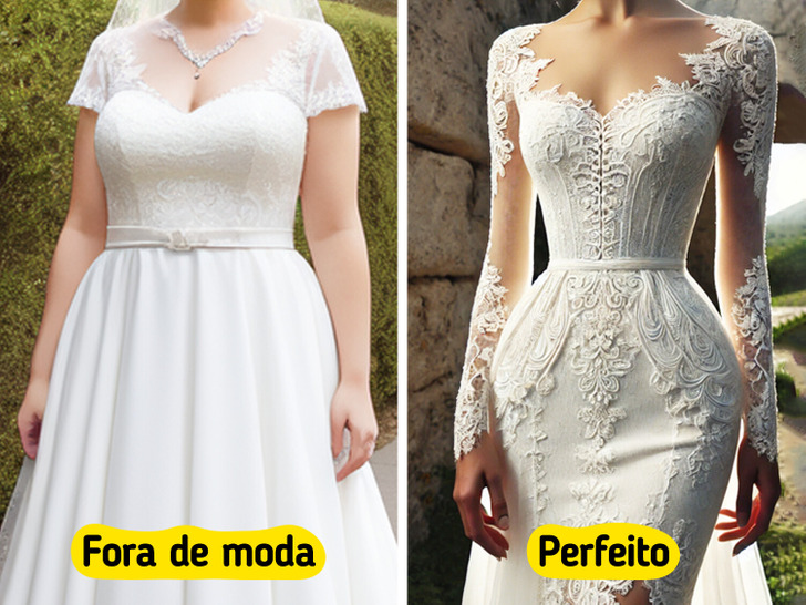 evitar erros vestido noiva anos 20 ou 50